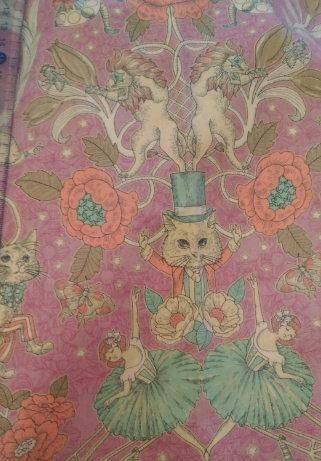 ジョリーフルール　綿100％パープル