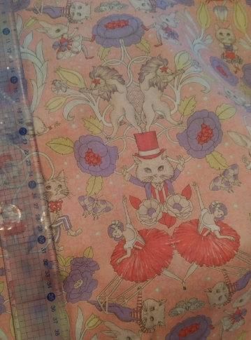 ジョリーフルール　綿100％　ピンク