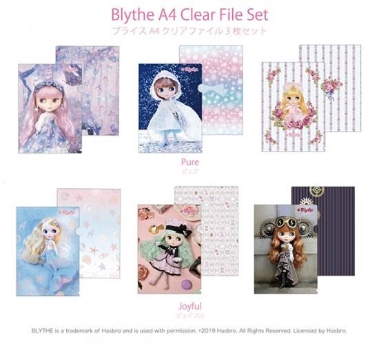 A4クリアファイル3枚セット」ジョイフル
