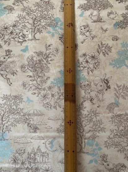 ジョリーフルール　森柄　Bブラウン