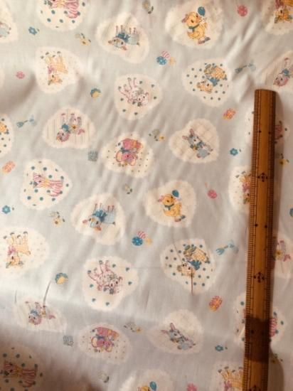 松山敦子　アニマル柄　ベビーブルー